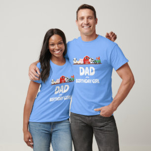 T-shirt Fête des animaux de ferme Parent de l'enfant d'ann