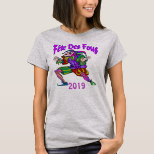 T-shirt Fete Des Fous Mardi Gras 2019, ajouter du texte