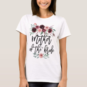 T-shirt Fête des mariées Mariage cadeau pour mariée maman 