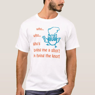 T-shirt Fête des mariées Owl