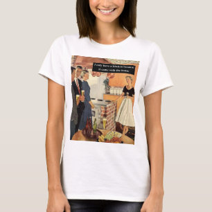 T-shirt Fête des mariées vintage amusante / Fête du Réchau
