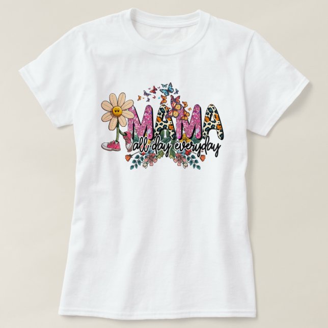T-shirt Fête des mères (Design devant)
