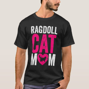 T-shirt Fête des mères Chat Maman Chat Ragdoll Chat Maman