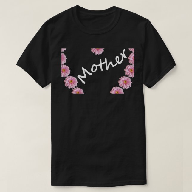 T-shirt Fête des mères Daisy Mère (Design devant)