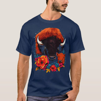 T-shirt Fête des mères de bison