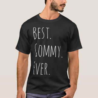 T-shirt Fête des Mères de la Meilleure Gommy féminine pour