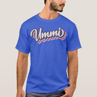 T-shirt Fête des mères de Retro Ummi