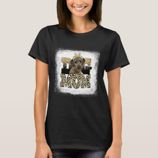 T-shirt Fête des mères du Léopard occidental irlandais Wol