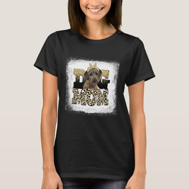 T-shirt Fête des mères du Léopard occidental irlandais Wol (Devant)