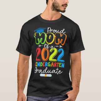 T-shirt Fête des mères Fier Maman d'un Gradu de la materne