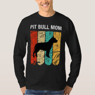 T-shirt Fête des mères pour la mère de chien Pit Bull Mama