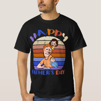 T-shirt fête des pères amusant