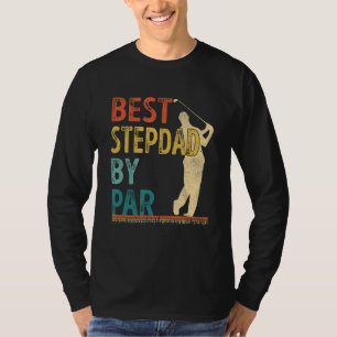 T-shirt Fête des pères Best Stepdad Par Par Par Golfer Dad