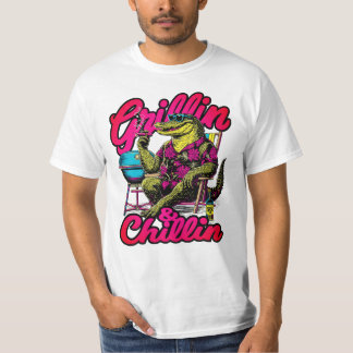T-shirt fête des pères-cadeau barbecue