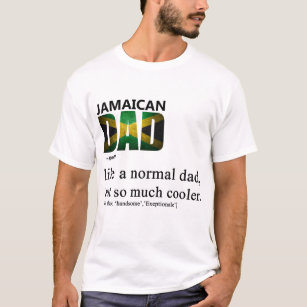 T-shirt Fête des pères de définition du père jamaïcain