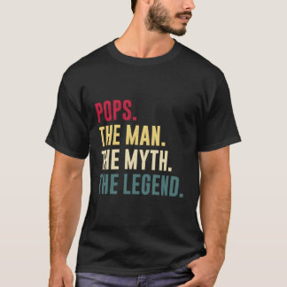 T-shirt Fête des pères de légende du mythe Pops