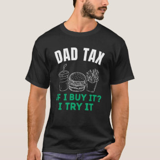 T-shirt Fête des pères de papa fiscal amusant