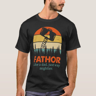 T-shirt Fête des pères de père en détresse
