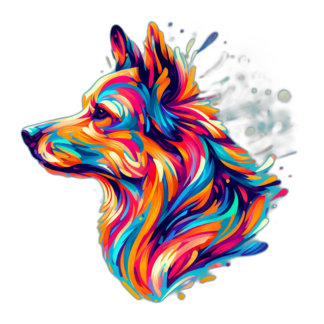T-shirt fête des pères Dog Love