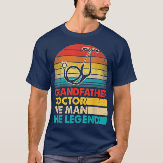 T-shirt Fête des pères Homme Grand-Père Docteur L'Homme Le
