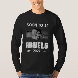 T-shirt Fête des Pères Hommes Bientôt Abuelo 2022 Nouveau
