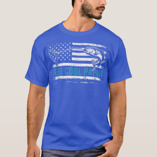 T-shirt Fête des Pères Hommes Reel Cool Papaw Fish America