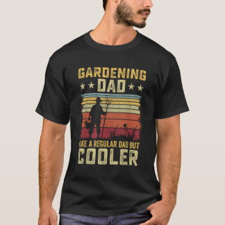 T-shirt Fête des pères Jardin Papa Comme Un Père Régulier 