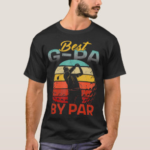 T-shirt Fête des pères Meilleur GPa Par Cadeaux De Golf Po
