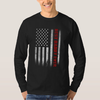 T-shirt Fête des pères Meilleur Papa Jamais Avec Nous Drap