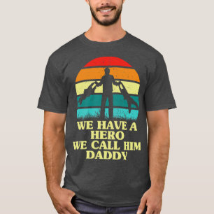 T-shirt Fête des pères Meilleur papa Jamais Rétro Sunset F