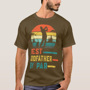 T-shirt Fête des pères Meilleur Parrain De Parcours De Gol