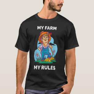 T-shirt Fête des pères Papa Costume Fancy Robe Fermier