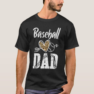 T-shirt Fête des pères Papa De Baseball Pour Papa Papa Pap