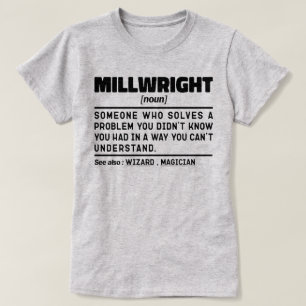 T-shirt Fête des pères papa opérateur de machine à noun Mi