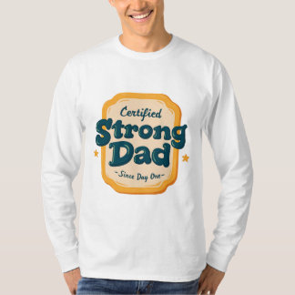 T-shirt Fête des pères père fort