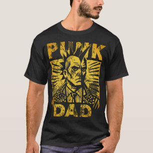 T-shirt Fête des pères Punk Papa