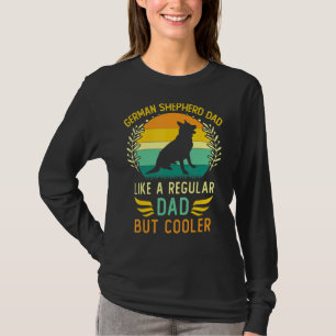 T-shirt Fête des pères Retro Vintage German Shepherd Dad