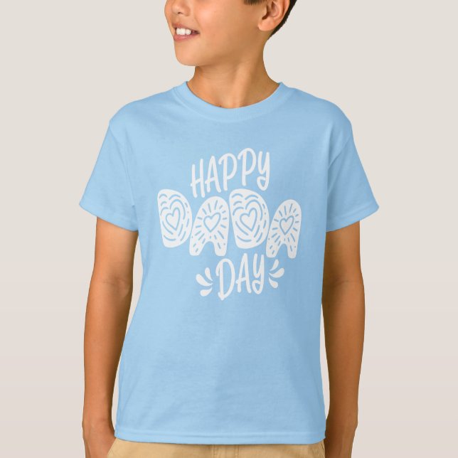 T-shirt Fête des pères simple et incroyable papa | Chemise (Devant)