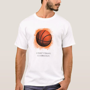 T-shirt fête d'évasion du champion de basket-ball