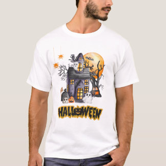 T-shirt Fête d'Halloween