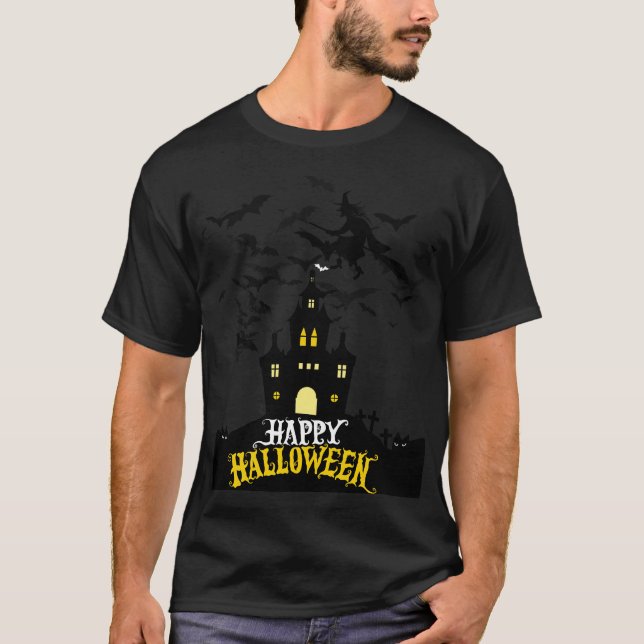 T-shirt Fête d'Halloween (Devant)