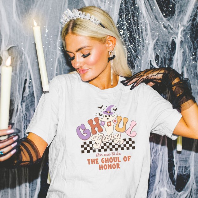 T-shirt Fête d'Halloween de gang de goules sur le thème Ba (Créateur téléchargé)