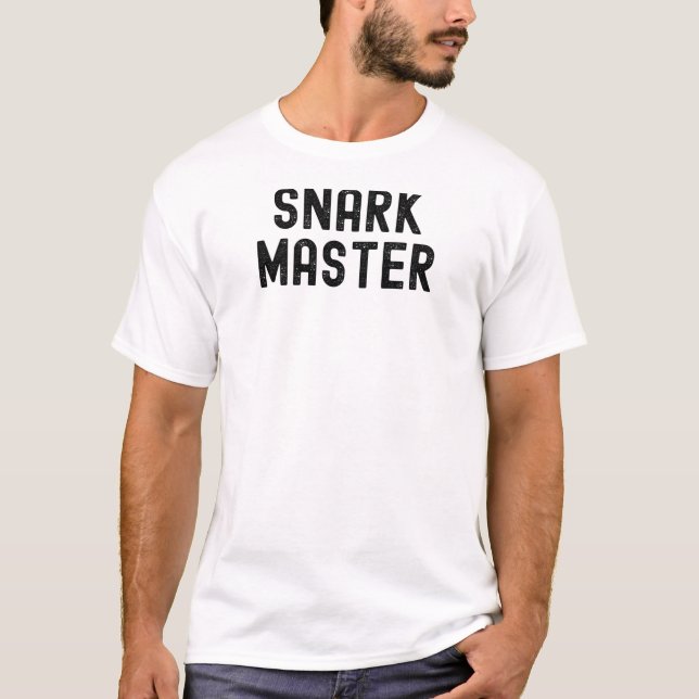 T-shirt Fête d'Halloween Snark Master snif remarque drôle (Devant)