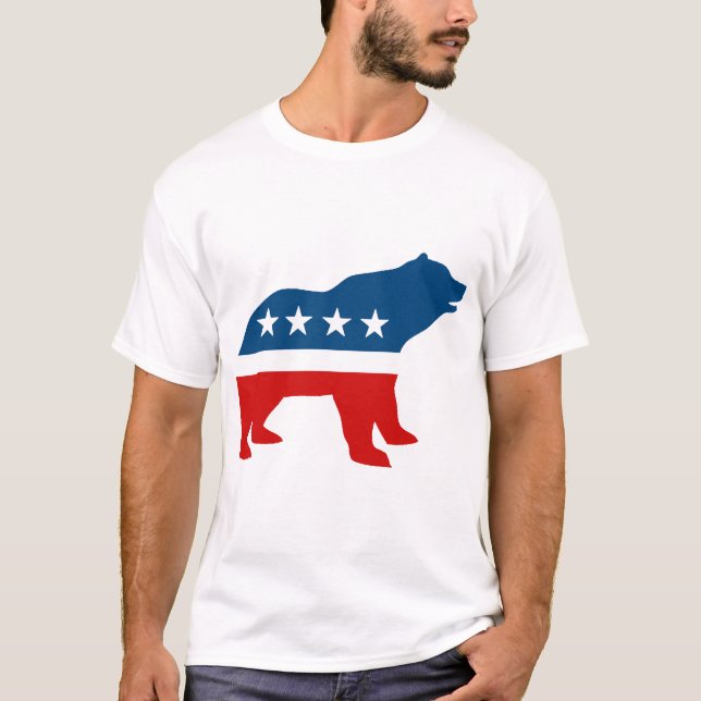 T-SHIRT FÊTE D'OURS GRIZZLY (Devant)