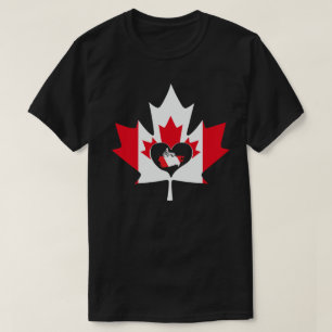 T-shirt Fête du Canada 2025 Premium – Drapeau canadien vin