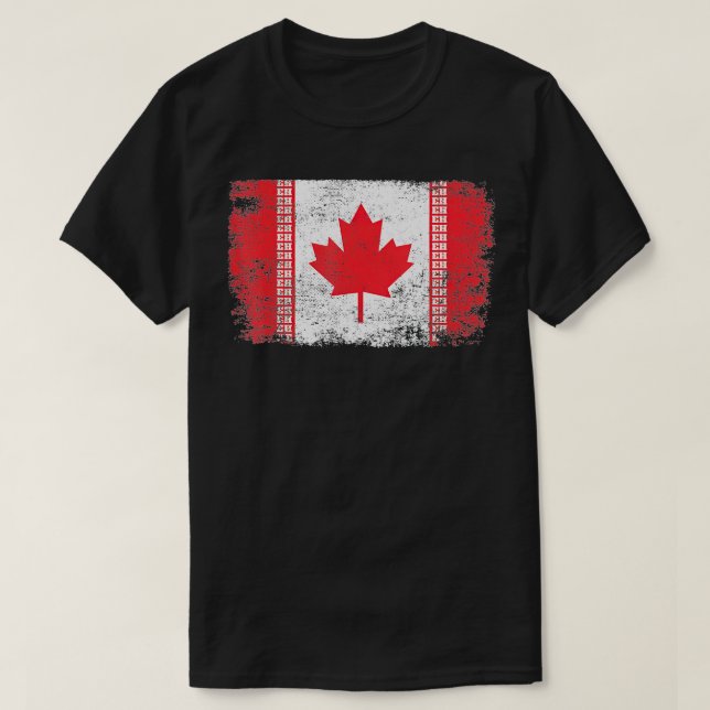 T-shirt Fête du Canada Drôle canadien désorganisé Eh Drape (Design devant)