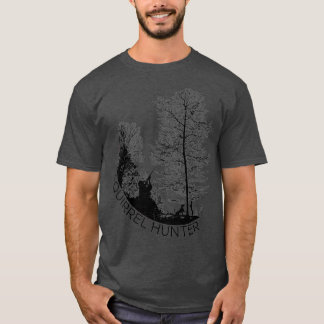 T-shirt Fête du chasseur d'écureuils et Chiens de chasse à