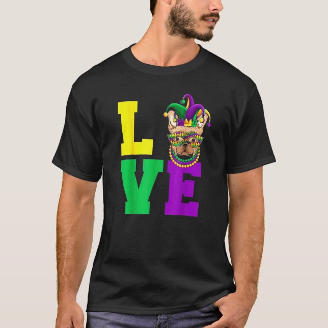 T-shirt Fête du Masque Mardi Gras (Devant)