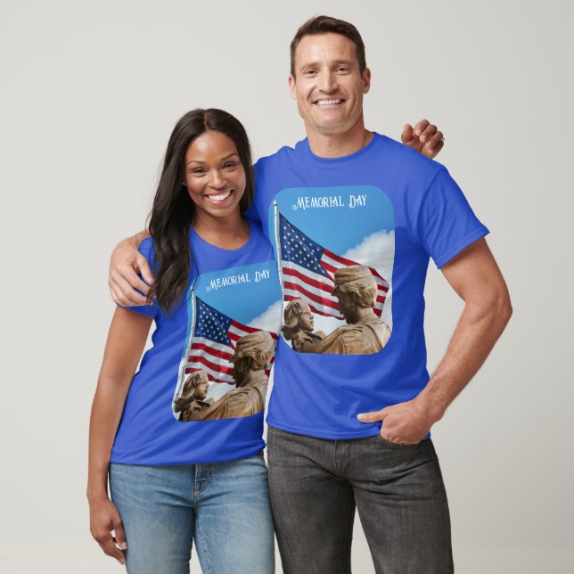 T-shirt Fête du Mémorial Hommage Père et fille Unisex (Unisexe)
