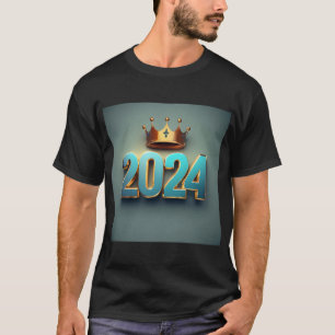 T-shirt Fête du Nouvel An 2024 - Bonne 2024